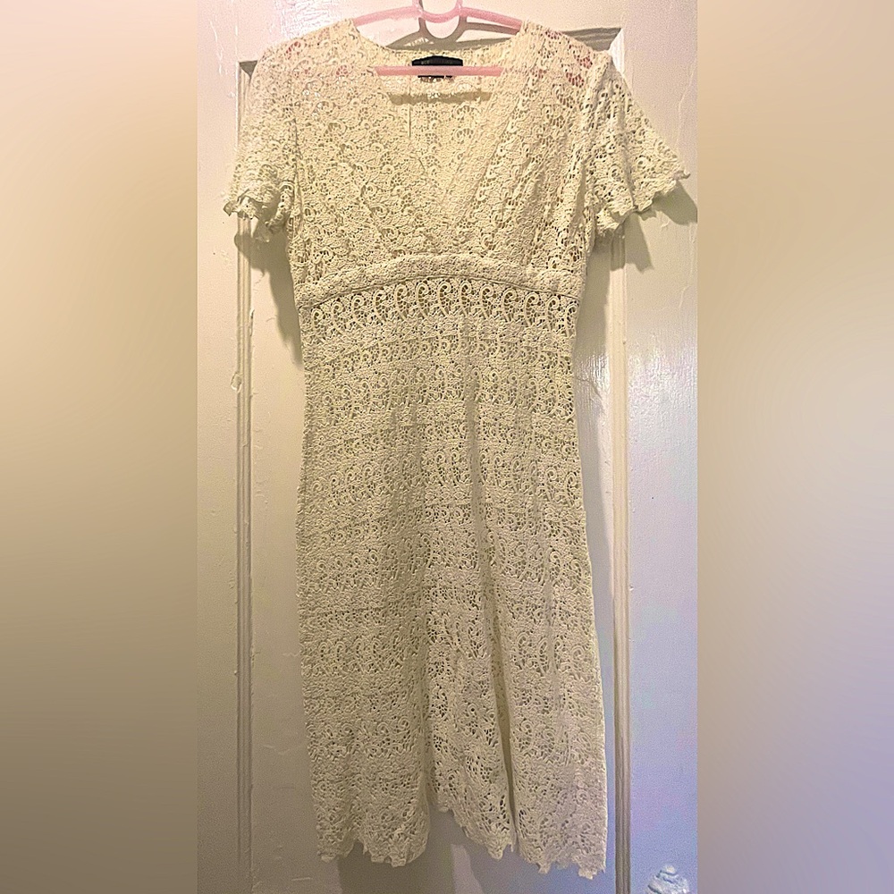 Vintage Petite size 4 Lace knit dress